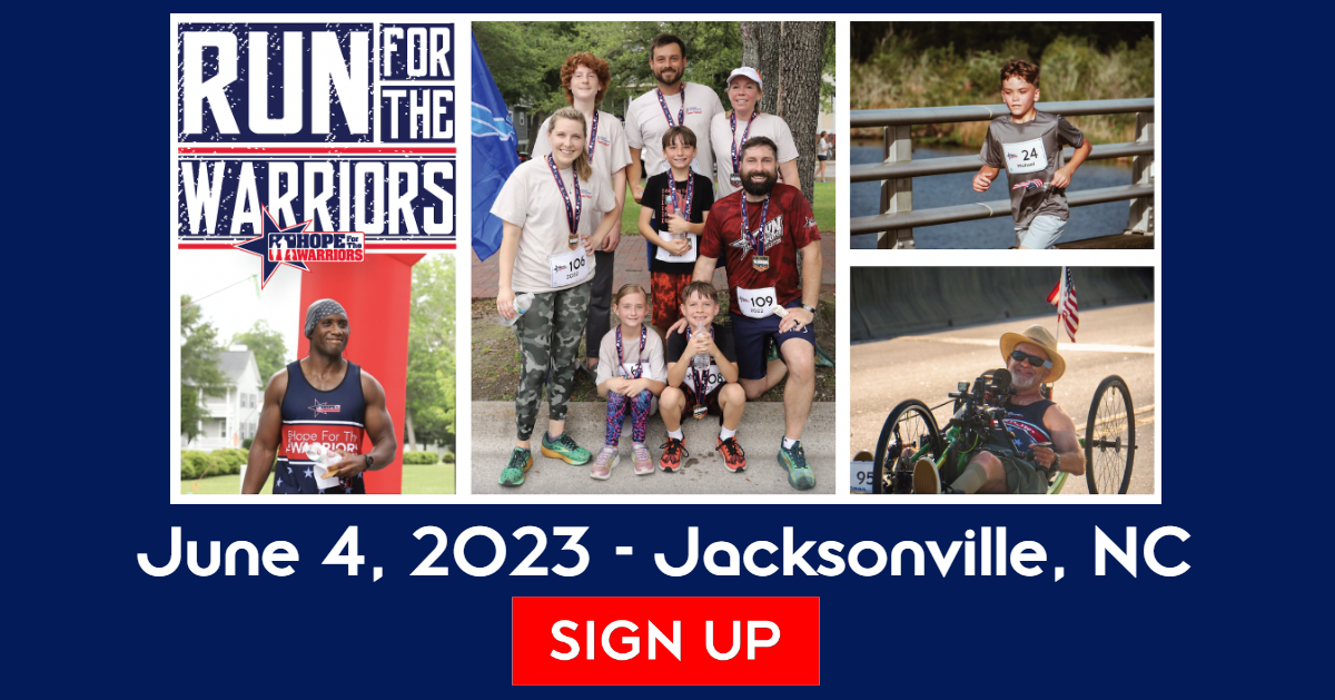 2023 Jacksonville Run For The Warriors 5K & 10K Hope for the Warriors